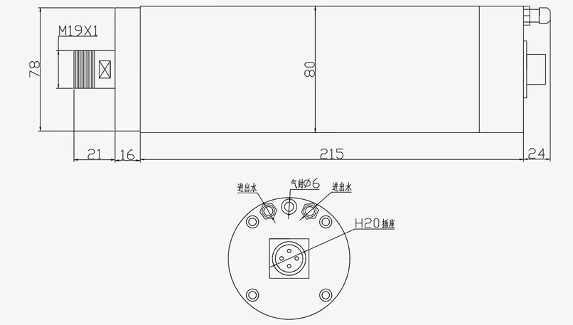 JD80-3.0KW ER16-60K
